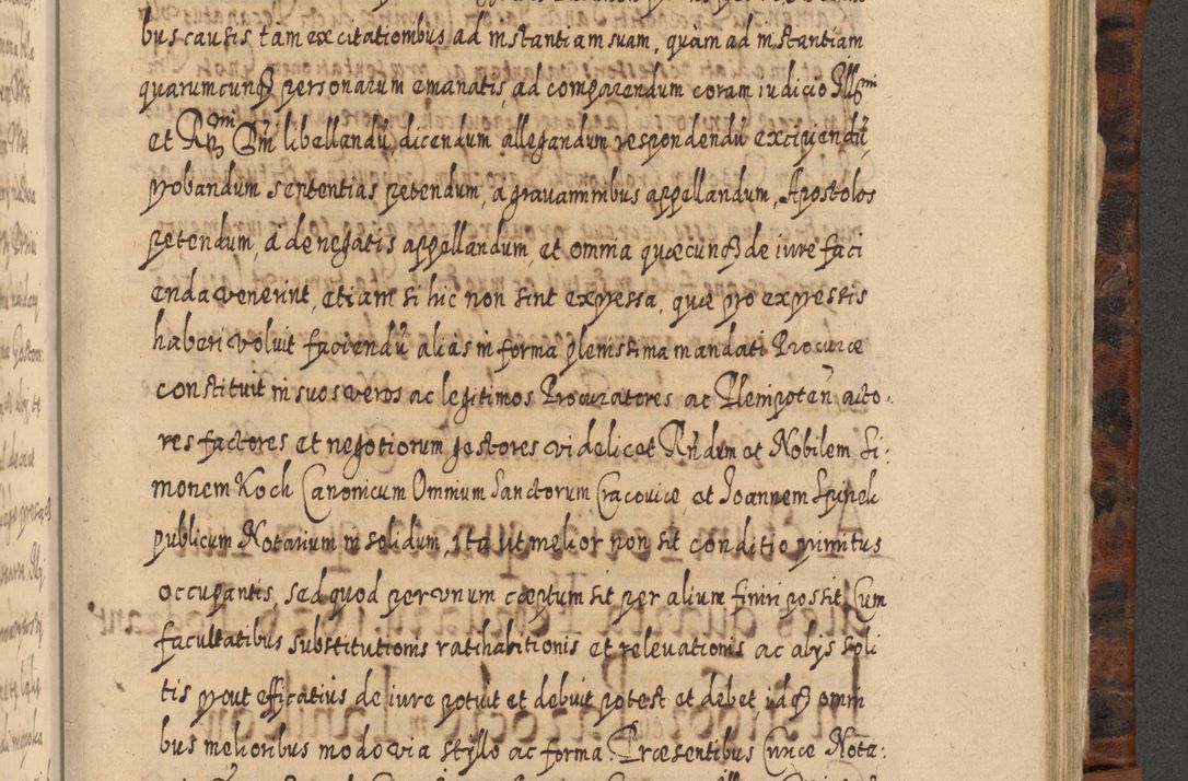 Zdjęcie nr 974 dla obiektu archiwalnego: Acta actorum, causarum spiritualium, civilium, criminalium, obligationum, quietationum, inscpritionum, cessionum, decimarum, testamentorum R. D. Martini Szyszkowski, episcopi Cracoviensis, ducis Severiensis in annis 1624 - 1626. Tomus tertius.
