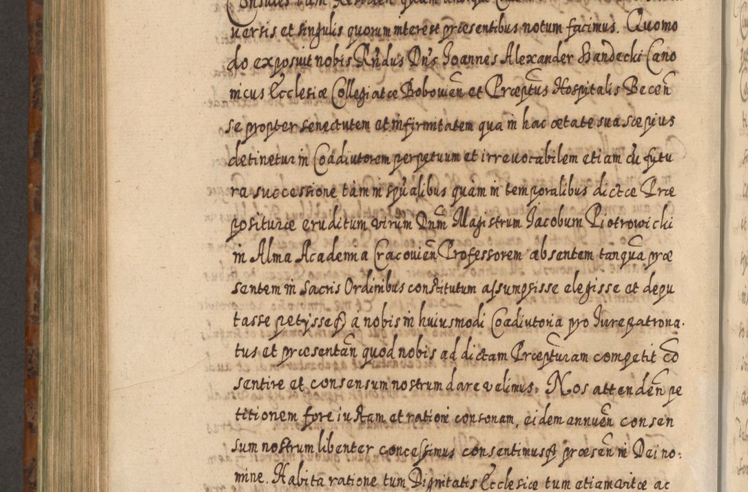 Zdjęcie nr 971 dla obiektu archiwalnego: Acta actorum, causarum spiritualium, civilium, criminalium, obligationum, quietationum, inscpritionum, cessionum, decimarum, testamentorum R. D. Martini Szyszkowski, episcopi Cracoviensis, ducis Severiensis in annis 1624 - 1626. Tomus tertius.