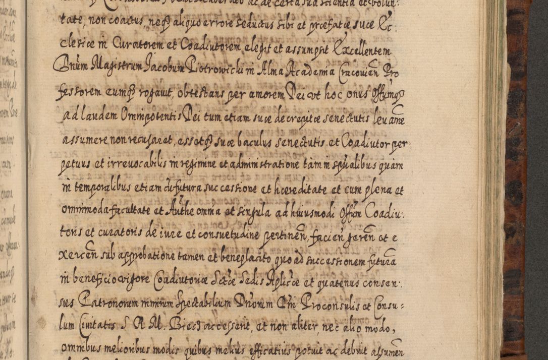 Zdjęcie nr 968 dla obiektu archiwalnego: Acta actorum, causarum spiritualium, civilium, criminalium, obligationum, quietationum, inscpritionum, cessionum, decimarum, testamentorum R. D. Martini Szyszkowski, episcopi Cracoviensis, ducis Severiensis in annis 1624 - 1626. Tomus tertius.
