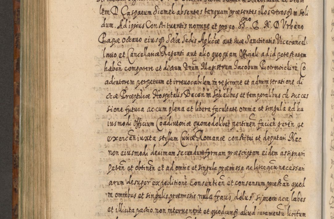 Zdjęcie nr 969 dla obiektu archiwalnego: Acta actorum, causarum spiritualium, civilium, criminalium, obligationum, quietationum, inscpritionum, cessionum, decimarum, testamentorum R. D. Martini Szyszkowski, episcopi Cracoviensis, ducis Severiensis in annis 1624 - 1626. Tomus tertius.
