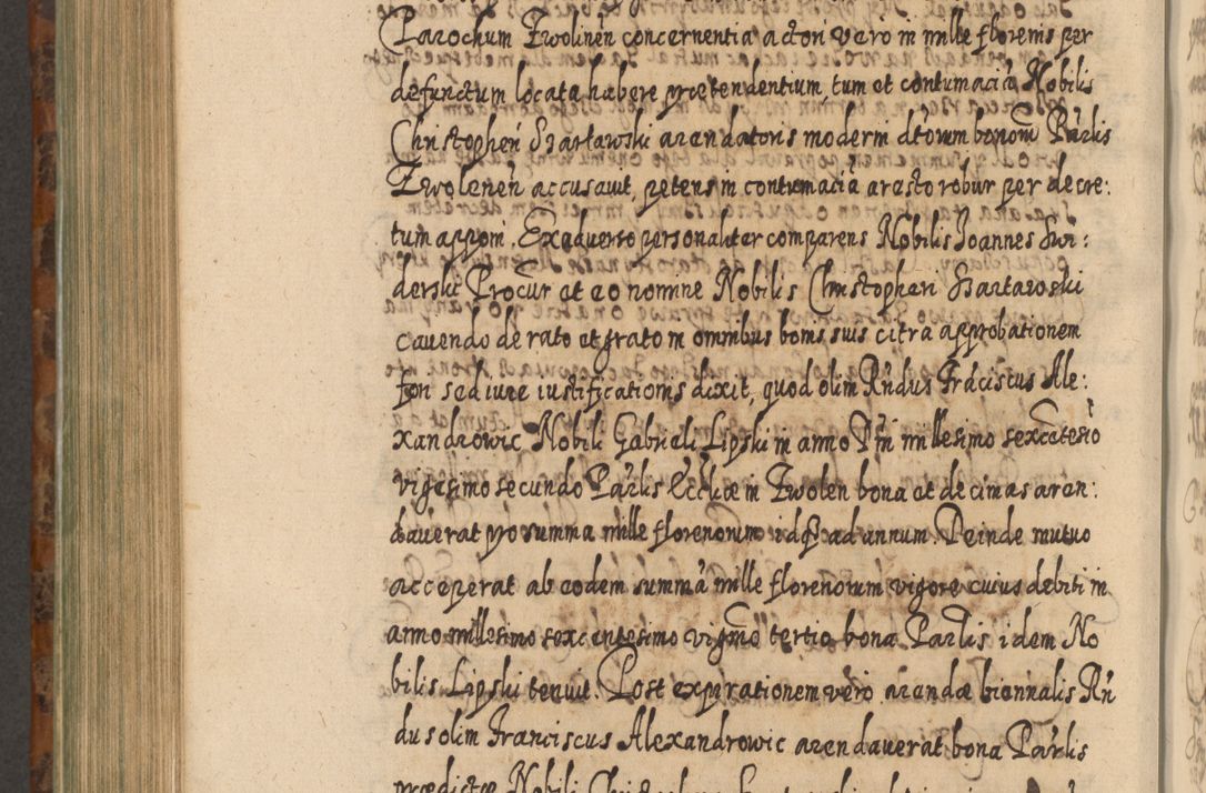 Zdjęcie nr 951 dla obiektu archiwalnego: Acta actorum, causarum spiritualium, civilium, criminalium, obligationum, quietationum, inscpritionum, cessionum, decimarum, testamentorum R. D. Martini Szyszkowski, episcopi Cracoviensis, ducis Severiensis in annis 1624 - 1626. Tomus tertius.