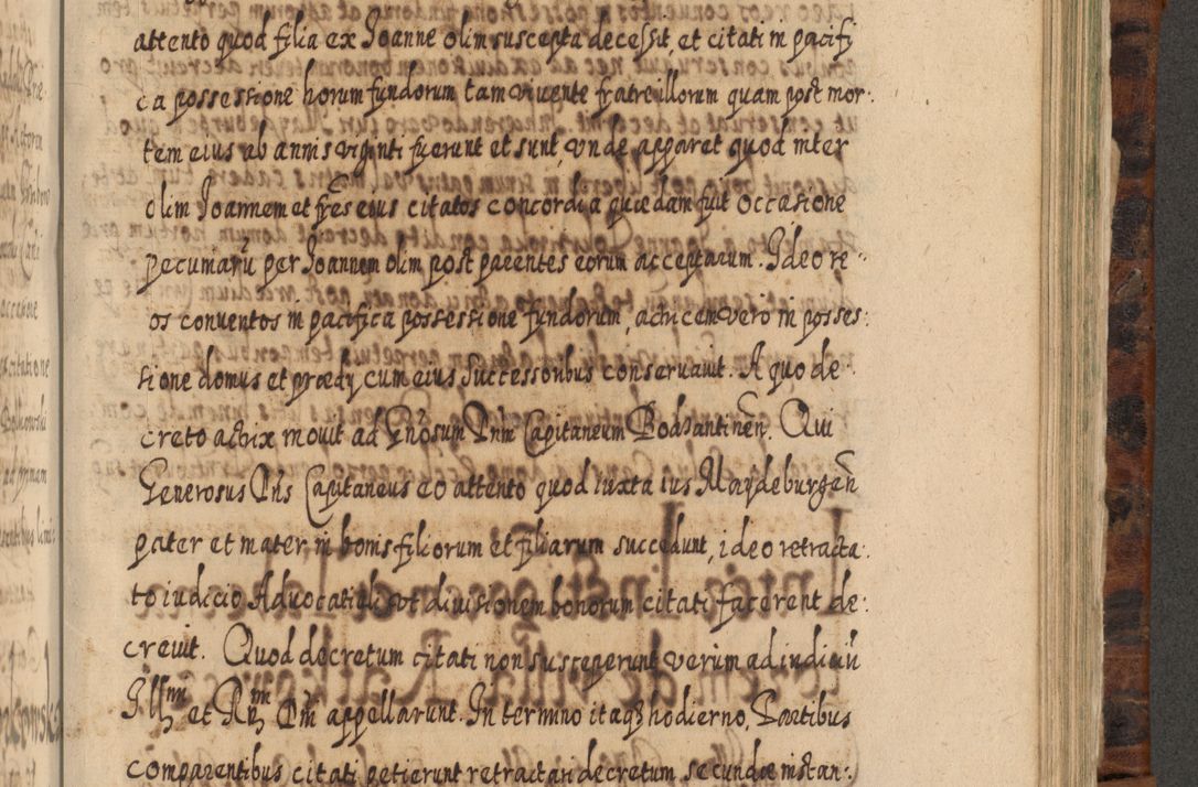 Zdjęcie nr 942 dla obiektu archiwalnego: Acta actorum, causarum spiritualium, civilium, criminalium, obligationum, quietationum, inscpritionum, cessionum, decimarum, testamentorum R. D. Martini Szyszkowski, episcopi Cracoviensis, ducis Severiensis in annis 1624 - 1626. Tomus tertius.