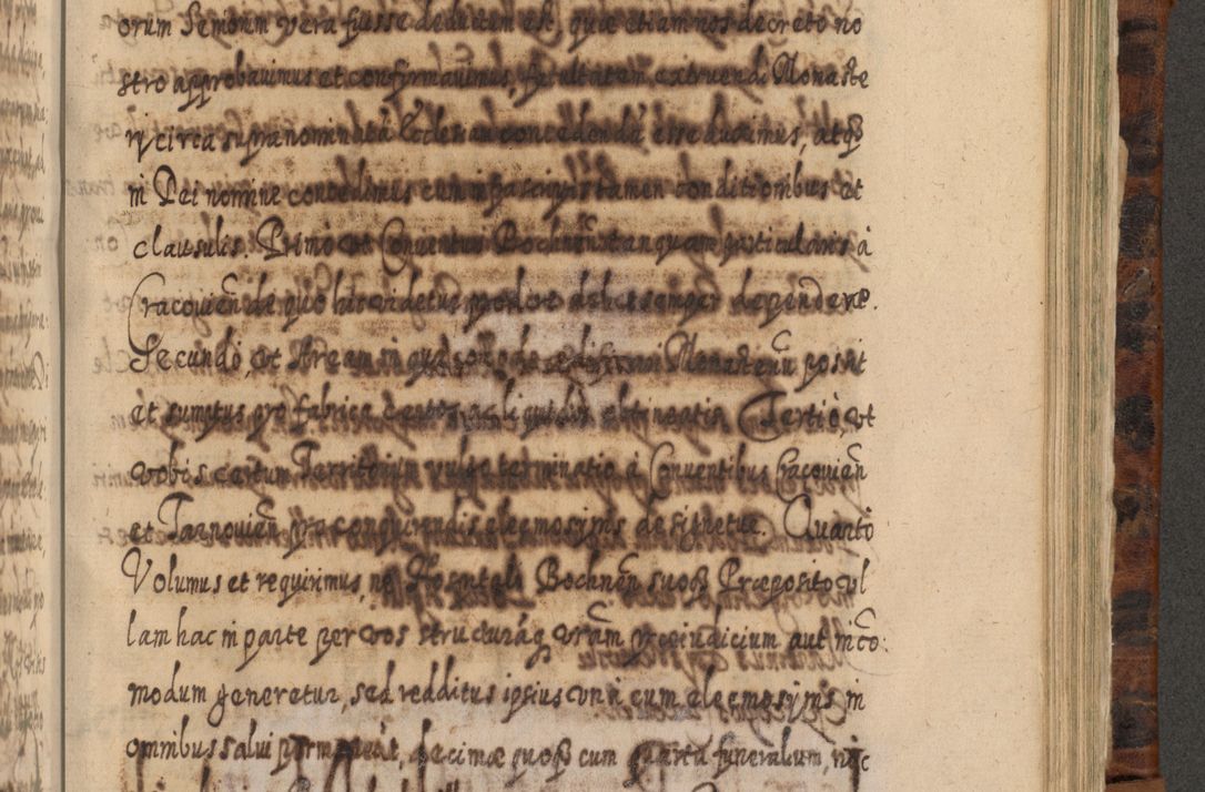 Zdjęcie nr 938 dla obiektu archiwalnego: Acta actorum, causarum spiritualium, civilium, criminalium, obligationum, quietationum, inscpritionum, cessionum, decimarum, testamentorum R. D. Martini Szyszkowski, episcopi Cracoviensis, ducis Severiensis in annis 1624 - 1626. Tomus tertius.