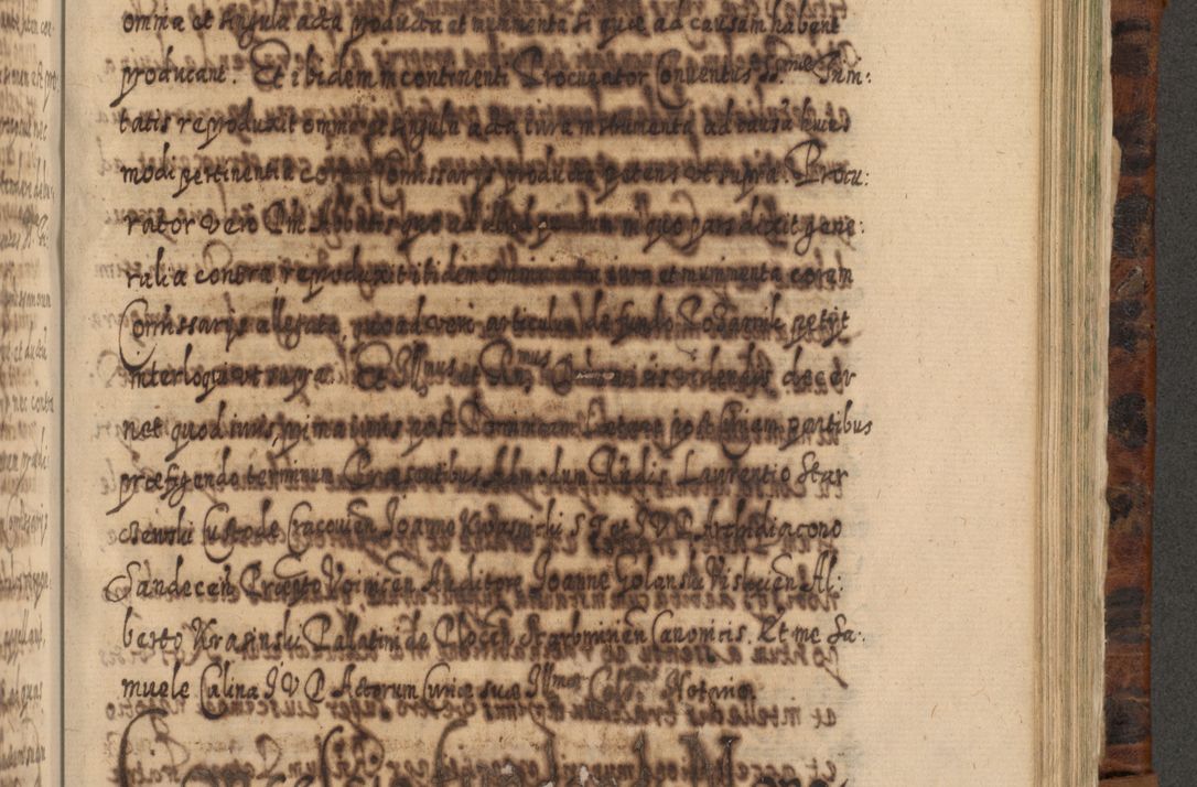Zdjęcie nr 936 dla obiektu archiwalnego: Acta actorum, causarum spiritualium, civilium, criminalium, obligationum, quietationum, inscpritionum, cessionum, decimarum, testamentorum R. D. Martini Szyszkowski, episcopi Cracoviensis, ducis Severiensis in annis 1624 - 1626. Tomus tertius.