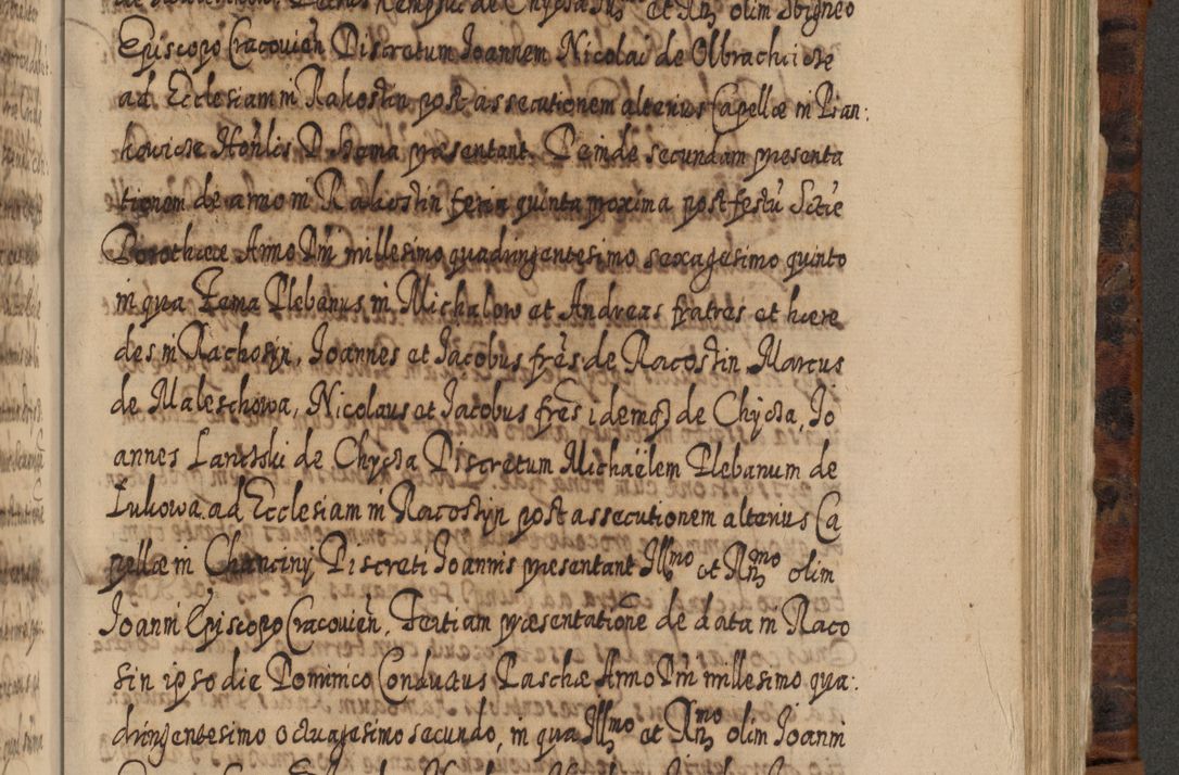 Zdjęcie nr 928 dla obiektu archiwalnego: Acta actorum, causarum spiritualium, civilium, criminalium, obligationum, quietationum, inscpritionum, cessionum, decimarum, testamentorum R. D. Martini Szyszkowski, episcopi Cracoviensis, ducis Severiensis in annis 1624 - 1626. Tomus tertius.