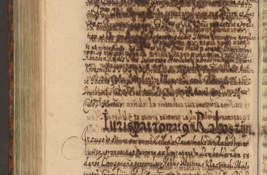 Zdjęcie nr 925 dla obiektu archiwalnego: Acta actorum, causarum spiritualium, civilium, criminalium, obligationum, quietationum, inscpritionum, cessionum, decimarum, testamentorum R. D. Martini Szyszkowski, episcopi Cracoviensis, ducis Severiensis in annis 1624 - 1626. Tomus tertius.