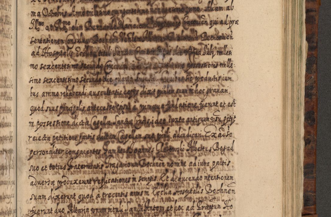 Zdjęcie nr 922 dla obiektu archiwalnego: Acta actorum, causarum spiritualium, civilium, criminalium, obligationum, quietationum, inscpritionum, cessionum, decimarum, testamentorum R. D. Martini Szyszkowski, episcopi Cracoviensis, ducis Severiensis in annis 1624 - 1626. Tomus tertius.