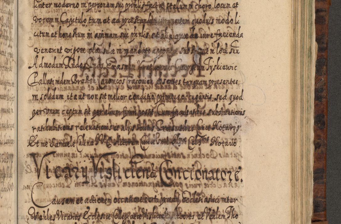 Zdjęcie nr 920 dla obiektu archiwalnego: Acta actorum, causarum spiritualium, civilium, criminalium, obligationum, quietationum, inscpritionum, cessionum, decimarum, testamentorum R. D. Martini Szyszkowski, episcopi Cracoviensis, ducis Severiensis in annis 1624 - 1626. Tomus tertius.