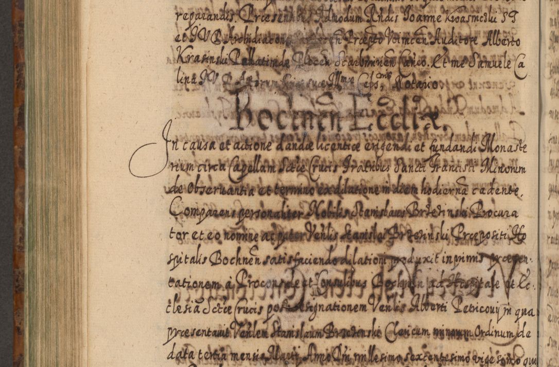Zdjęcie nr 921 dla obiektu archiwalnego: Acta actorum, causarum spiritualium, civilium, criminalium, obligationum, quietationum, inscpritionum, cessionum, decimarum, testamentorum R. D. Martini Szyszkowski, episcopi Cracoviensis, ducis Severiensis in annis 1624 - 1626. Tomus tertius.