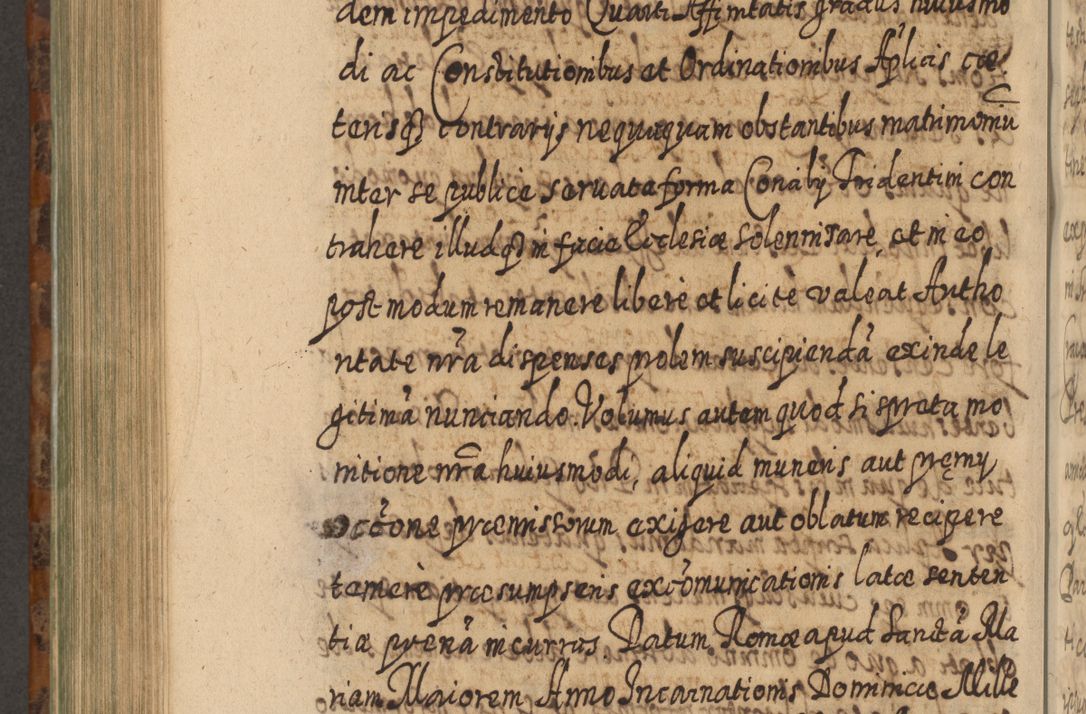 Zdjęcie nr 915 dla obiektu archiwalnego: Acta actorum, causarum spiritualium, civilium, criminalium, obligationum, quietationum, inscpritionum, cessionum, decimarum, testamentorum R. D. Martini Szyszkowski, episcopi Cracoviensis, ducis Severiensis in annis 1624 - 1626. Tomus tertius.