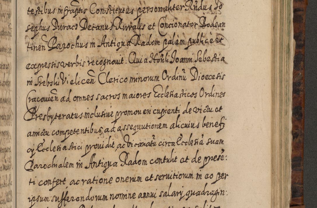 Zdjęcie nr 916 dla obiektu archiwalnego: Acta actorum, causarum spiritualium, civilium, criminalium, obligationum, quietationum, inscpritionum, cessionum, decimarum, testamentorum R. D. Martini Szyszkowski, episcopi Cracoviensis, ducis Severiensis in annis 1624 - 1626. Tomus tertius.