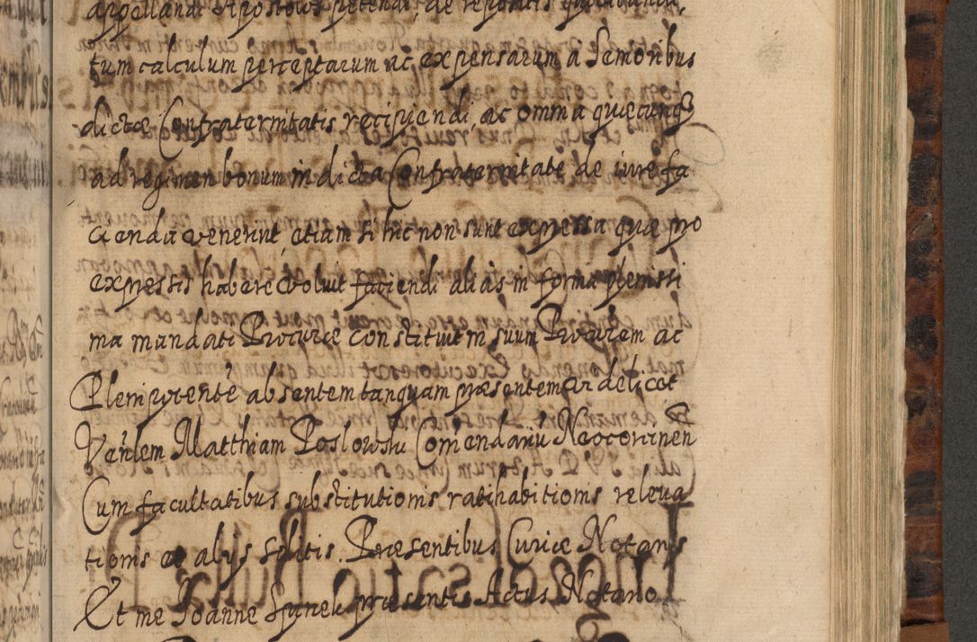 Zdjęcie nr 910 dla obiektu archiwalnego: Acta actorum, causarum spiritualium, civilium, criminalium, obligationum, quietationum, inscpritionum, cessionum, decimarum, testamentorum R. D. Martini Szyszkowski, episcopi Cracoviensis, ducis Severiensis in annis 1624 - 1626. Tomus tertius.