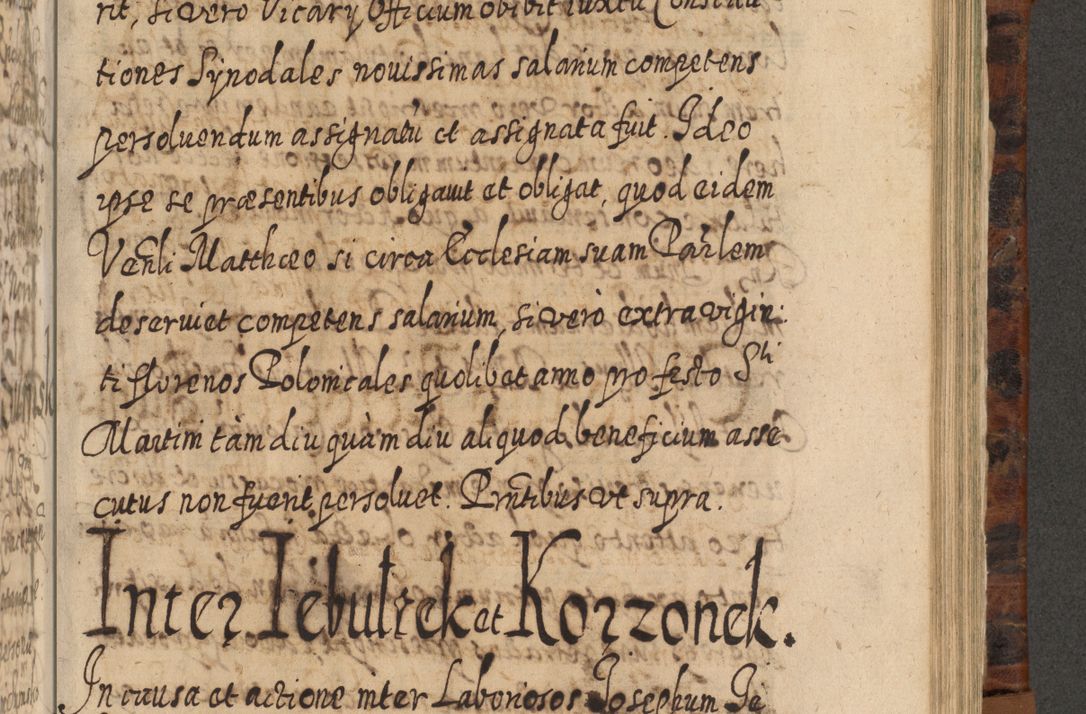 Zdjęcie nr 904 dla obiektu archiwalnego: Acta actorum, causarum spiritualium, civilium, criminalium, obligationum, quietationum, inscpritionum, cessionum, decimarum, testamentorum R. D. Martini Szyszkowski, episcopi Cracoviensis, ducis Severiensis in annis 1624 - 1626. Tomus tertius.
