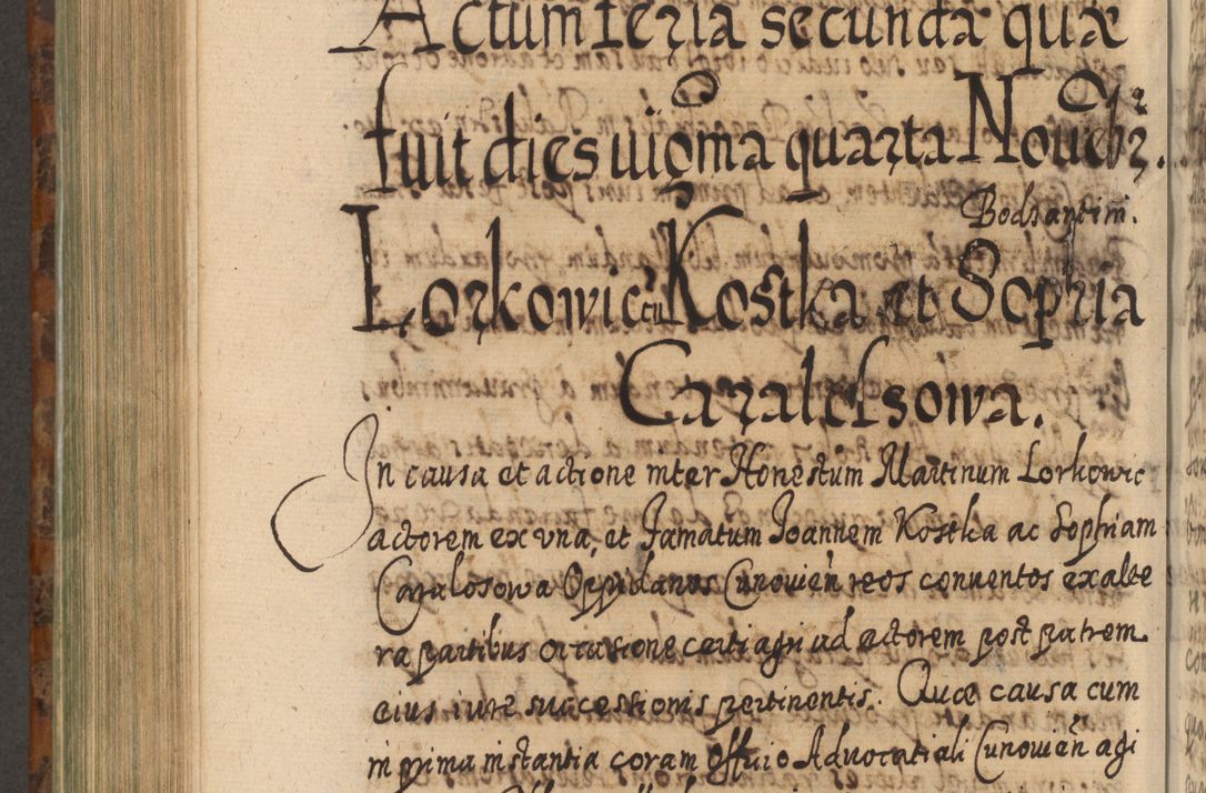 Zdjęcie nr 899 dla obiektu archiwalnego: Acta actorum, causarum spiritualium, civilium, criminalium, obligationum, quietationum, inscpritionum, cessionum, decimarum, testamentorum R. D. Martini Szyszkowski, episcopi Cracoviensis, ducis Severiensis in annis 1624 - 1626. Tomus tertius.