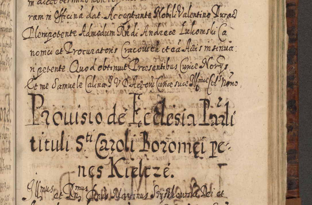Zdjęcie nr 886 dla obiektu archiwalnego: Acta actorum, causarum spiritualium, civilium, criminalium, obligationum, quietationum, inscpritionum, cessionum, decimarum, testamentorum R. D. Martini Szyszkowski, episcopi Cracoviensis, ducis Severiensis in annis 1624 - 1626. Tomus tertius.