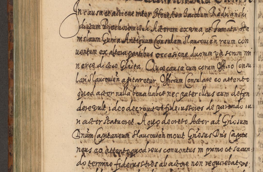 Zdjęcie nr 883 dla obiektu archiwalnego: Acta actorum, causarum spiritualium, civilium, criminalium, obligationum, quietationum, inscpritionum, cessionum, decimarum, testamentorum R. D. Martini Szyszkowski, episcopi Cracoviensis, ducis Severiensis in annis 1624 - 1626. Tomus tertius.