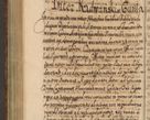 Zdjęcie nr 883 dla obiektu archiwalnego: Acta actorum, causarum spiritualium, civilium, criminalium, obligationum, quietationum, inscpritionum, cessionum, decimarum, testamentorum R. D. Martini Szyszkowski, episcopi Cracoviensis, ducis Severiensis in annis 1624 - 1626. Tomus tertius.