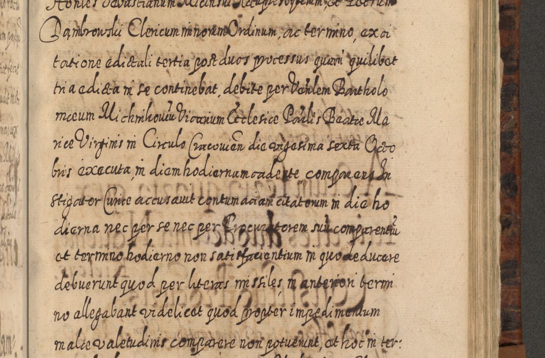 Zdjęcie nr 888 dla obiektu archiwalnego: Acta actorum, causarum spiritualium, civilium, criminalium, obligationum, quietationum, inscpritionum, cessionum, decimarum, testamentorum R. D. Martini Szyszkowski, episcopi Cracoviensis, ducis Severiensis in annis 1624 - 1626. Tomus tertius.