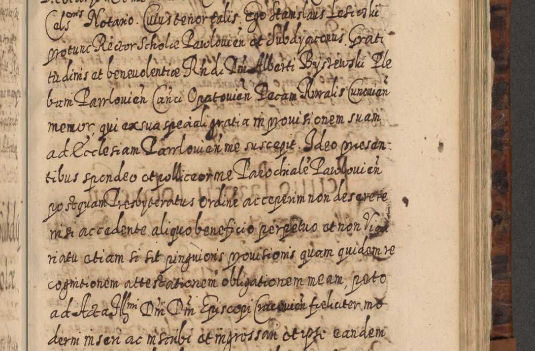 Zdjęcie nr 880 dla obiektu archiwalnego: Acta actorum, causarum spiritualium, civilium, criminalium, obligationum, quietationum, inscpritionum, cessionum, decimarum, testamentorum R. D. Martini Szyszkowski, episcopi Cracoviensis, ducis Severiensis in annis 1624 - 1626. Tomus tertius.
