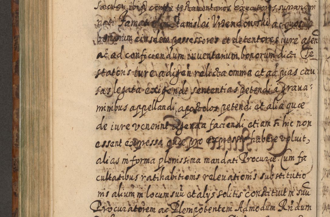 Zdjęcie nr 875 dla obiektu archiwalnego: Acta actorum, causarum spiritualium, civilium, criminalium, obligationum, quietationum, inscpritionum, cessionum, decimarum, testamentorum R. D. Martini Szyszkowski, episcopi Cracoviensis, ducis Severiensis in annis 1624 - 1626. Tomus tertius.