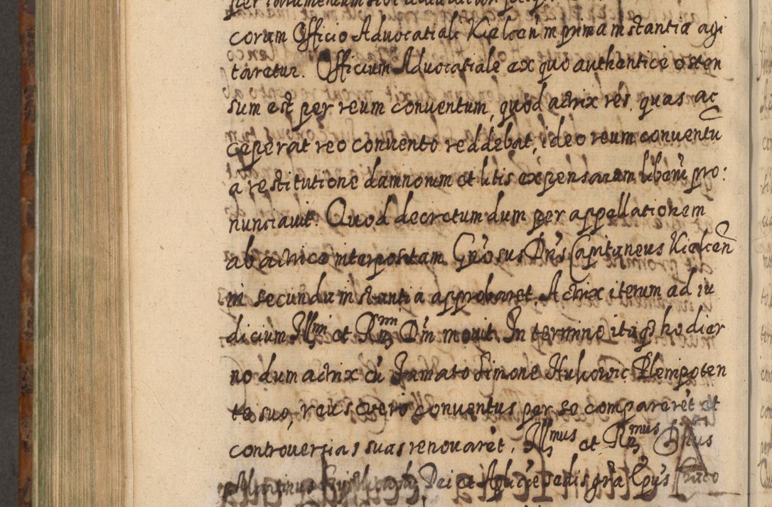 Zdjęcie nr 871 dla obiektu archiwalnego: Acta actorum, causarum spiritualium, civilium, criminalium, obligationum, quietationum, inscpritionum, cessionum, decimarum, testamentorum R. D. Martini Szyszkowski, episcopi Cracoviensis, ducis Severiensis in annis 1624 - 1626. Tomus tertius.