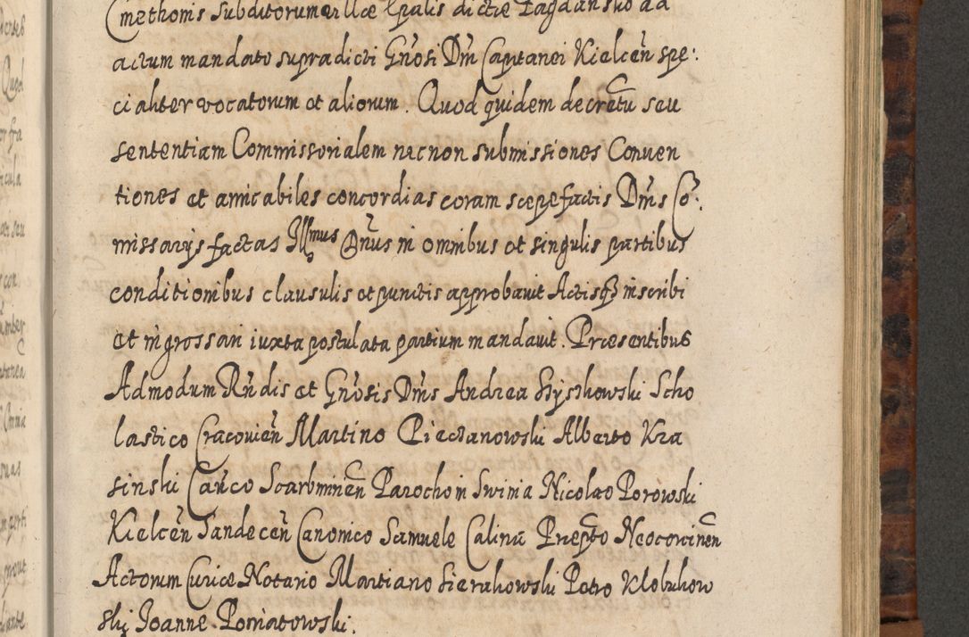Zdjęcie nr 846 dla obiektu archiwalnego: Acta actorum, causarum spiritualium, civilium, criminalium, obligationum, quietationum, inscpritionum, cessionum, decimarum, testamentorum R. D. Martini Szyszkowski, episcopi Cracoviensis, ducis Severiensis in annis 1624 - 1626. Tomus tertius.