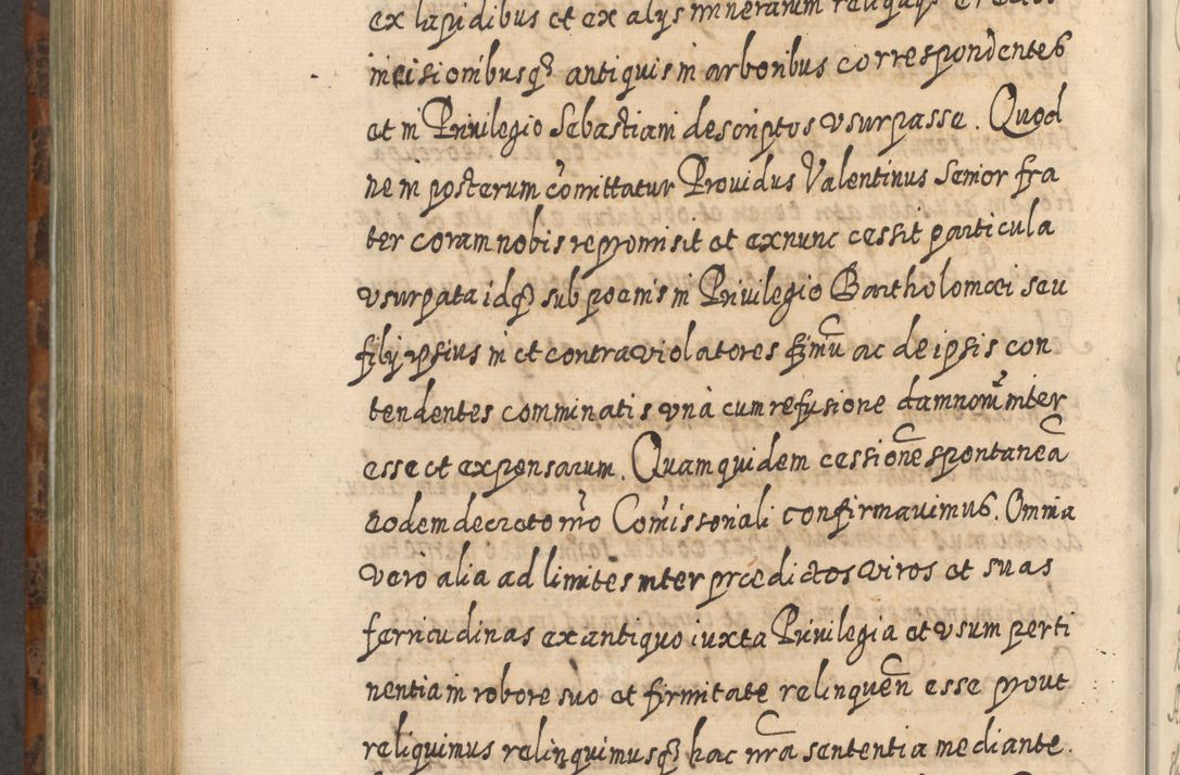 Zdjęcie nr 845 dla obiektu archiwalnego: Acta actorum, causarum spiritualium, civilium, criminalium, obligationum, quietationum, inscpritionum, cessionum, decimarum, testamentorum R. D. Martini Szyszkowski, episcopi Cracoviensis, ducis Severiensis in annis 1624 - 1626. Tomus tertius.