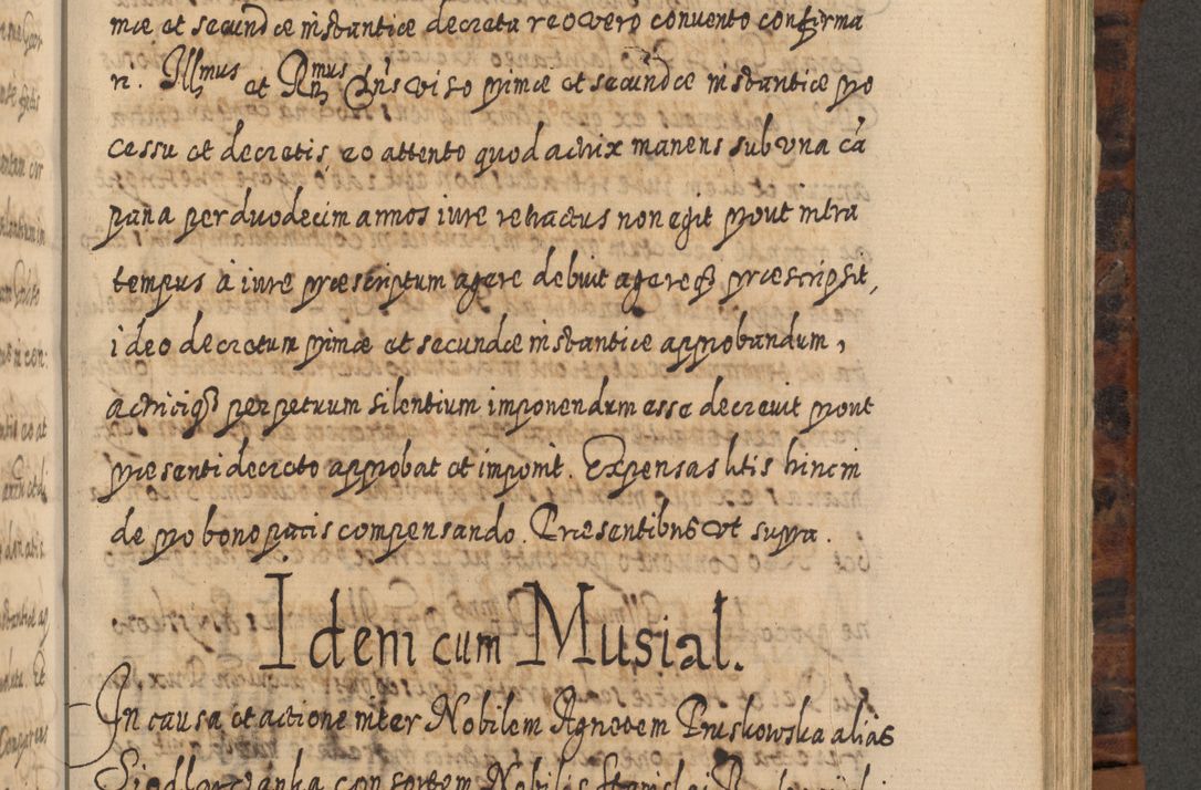 Zdjęcie nr 850 dla obiektu archiwalnego: Acta actorum, causarum spiritualium, civilium, criminalium, obligationum, quietationum, inscpritionum, cessionum, decimarum, testamentorum R. D. Martini Szyszkowski, episcopi Cracoviensis, ducis Severiensis in annis 1624 - 1626. Tomus tertius.