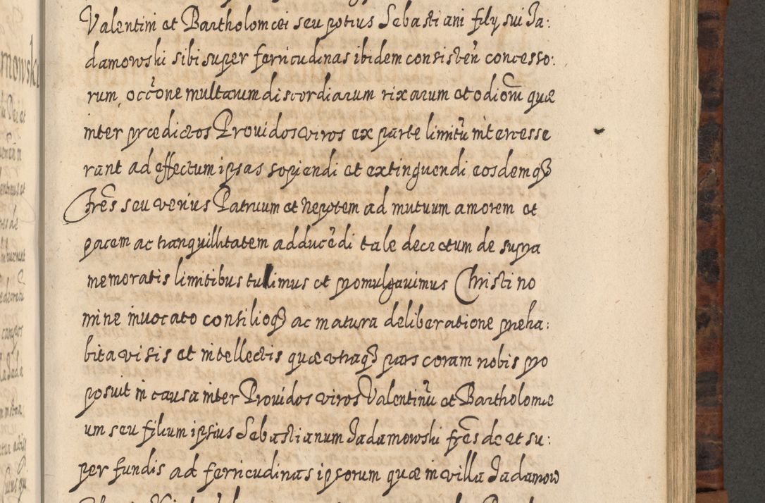 Zdjęcie nr 842 dla obiektu archiwalnego: Acta actorum, causarum spiritualium, civilium, criminalium, obligationum, quietationum, inscpritionum, cessionum, decimarum, testamentorum R. D. Martini Szyszkowski, episcopi Cracoviensis, ducis Severiensis in annis 1624 - 1626. Tomus tertius.