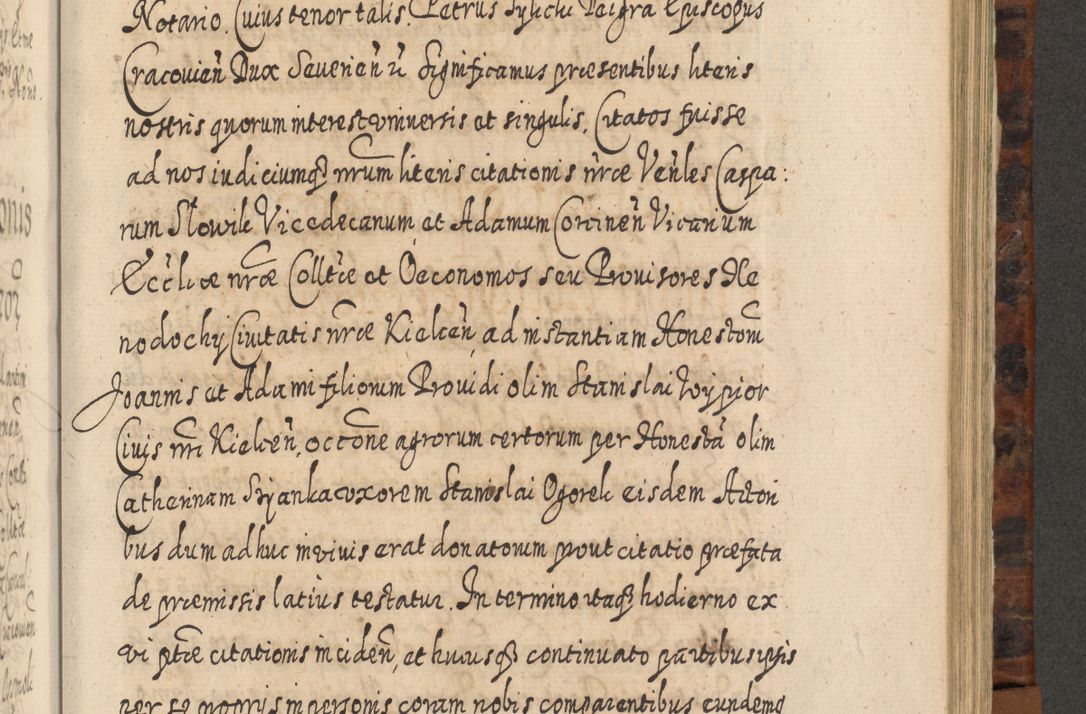 Zdjęcie nr 832 dla obiektu archiwalnego: Acta actorum, causarum spiritualium, civilium, criminalium, obligationum, quietationum, inscpritionum, cessionum, decimarum, testamentorum R. D. Martini Szyszkowski, episcopi Cracoviensis, ducis Severiensis in annis 1624 - 1626. Tomus tertius.