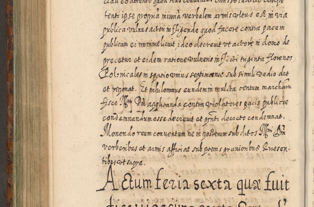Zdjęcie nr 823 dla obiektu archiwalnego: Acta actorum, causarum spiritualium, civilium, criminalium, obligationum, quietationum, inscpritionum, cessionum, decimarum, testamentorum R. D. Martini Szyszkowski, episcopi Cracoviensis, ducis Severiensis in annis 1624 - 1626. Tomus tertius.
