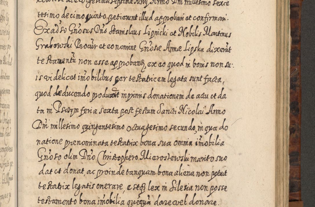 Zdjęcie nr 814 dla obiektu archiwalnego: Acta actorum, causarum spiritualium, civilium, criminalium, obligationum, quietationum, inscpritionum, cessionum, decimarum, testamentorum R. D. Martini Szyszkowski, episcopi Cracoviensis, ducis Severiensis in annis 1624 - 1626. Tomus tertius.
