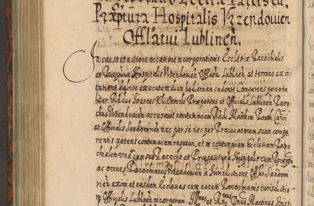Zdjęcie nr 1011 dla obiektu archiwalnego: Acta actorum, causarum spiritualium, civilium, criminalium, obligationum, quietationum, inscpritionum, cessionum, decimarum, testamentorum R. D. Martini Szyszkowski, episcopi Cracoviensis, ducis Severiensis in annis 1624 - 1626. Tomus tertius.
