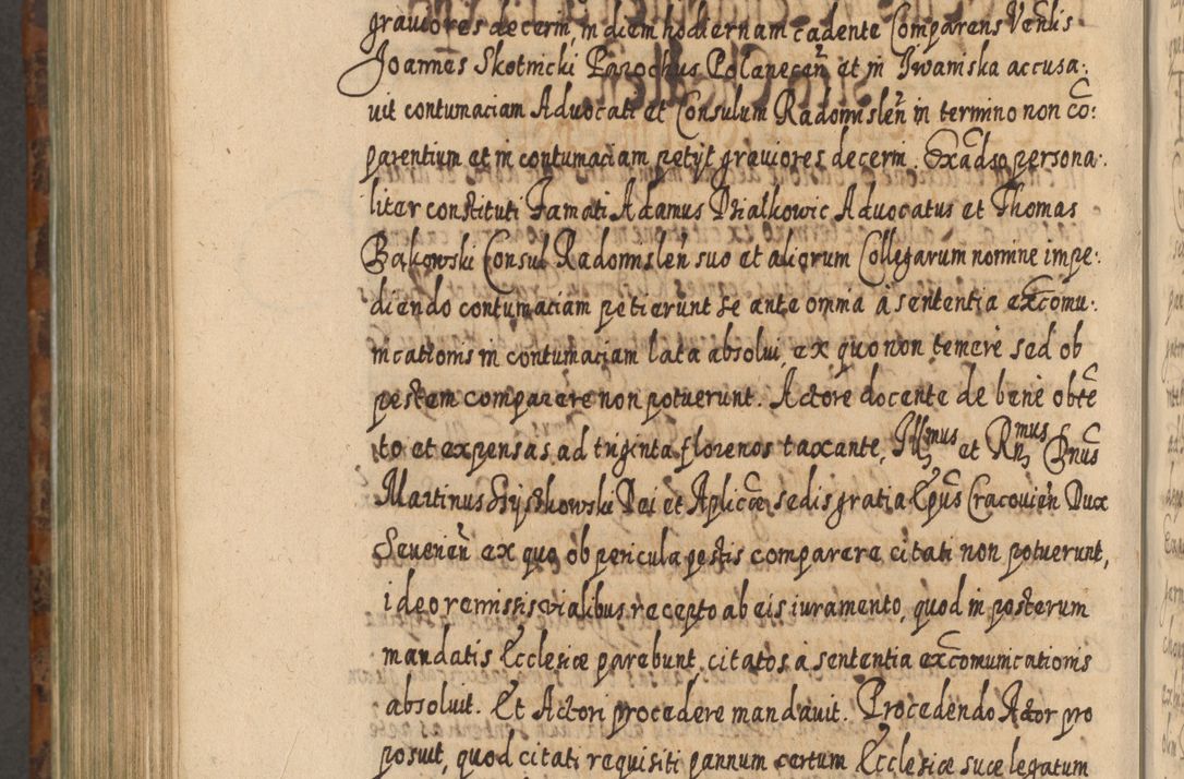 Zdjęcie nr 1013 dla obiektu archiwalnego: Acta actorum, causarum spiritualium, civilium, criminalium, obligationum, quietationum, inscpritionum, cessionum, decimarum, testamentorum R. D. Martini Szyszkowski, episcopi Cracoviensis, ducis Severiensis in annis 1624 - 1626. Tomus tertius.