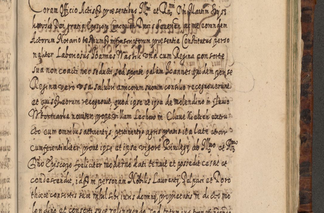 Zdjęcie nr 1008 dla obiektu archiwalnego: Acta actorum, causarum spiritualium, civilium, criminalium, obligationum, quietationum, inscpritionum, cessionum, decimarum, testamentorum R. D. Martini Szyszkowski, episcopi Cracoviensis, ducis Severiensis in annis 1624 - 1626. Tomus tertius.