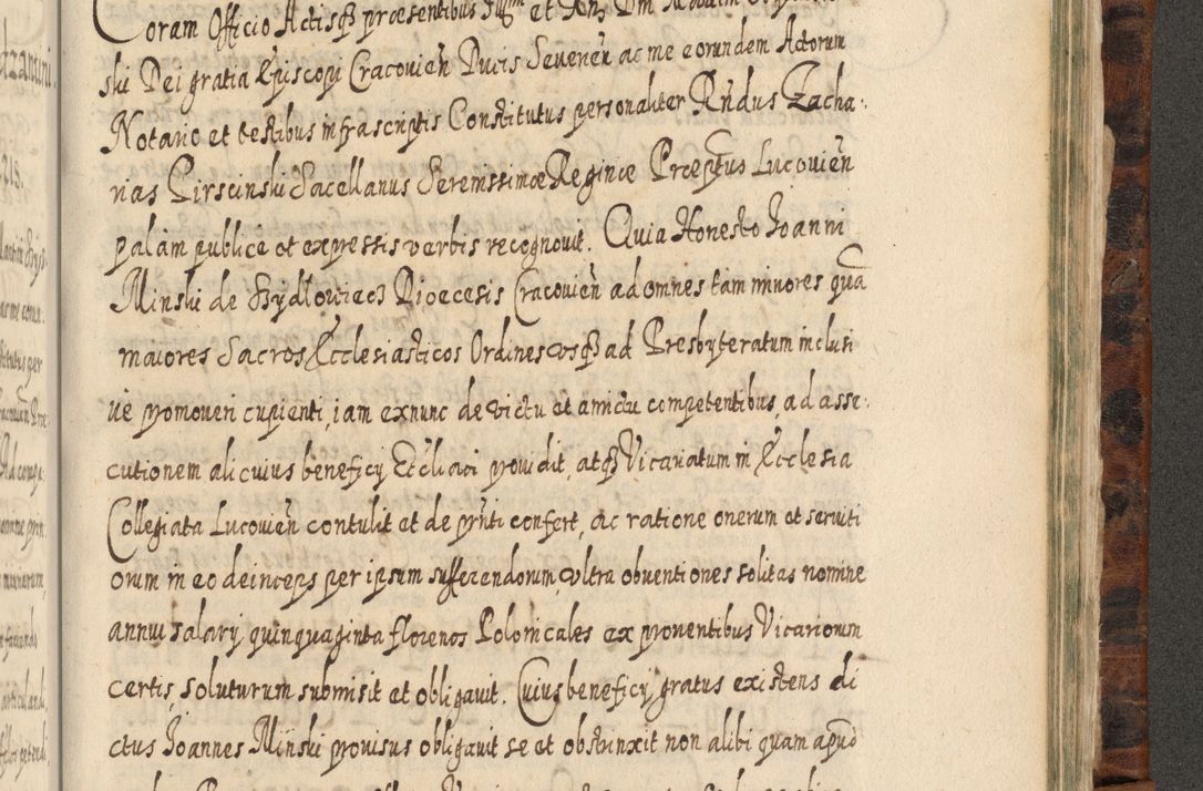 Zdjęcie nr 1206 dla obiektu archiwalnego: Acta actorum, causarum spiritualium, civilium, criminalium, obligationum, quietationum, inscpritionum, cessionum, decimarum, testamentorum R. D. Martini Szyszkowski, episcopi Cracoviensis, ducis Severiensis in annis 1624 - 1626. Tomus tertius.