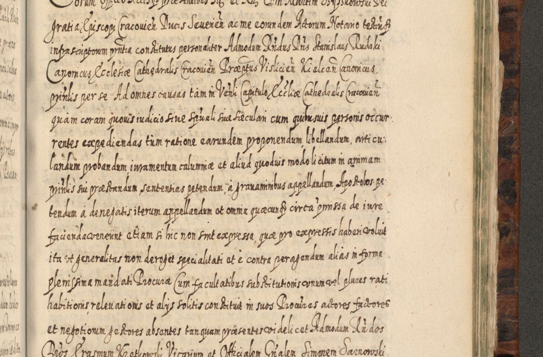 Zdjęcie nr 1200 dla obiektu archiwalnego: Acta actorum, causarum spiritualium, civilium, criminalium, obligationum, quietationum, inscpritionum, cessionum, decimarum, testamentorum R. D. Martini Szyszkowski, episcopi Cracoviensis, ducis Severiensis in annis 1624 - 1626. Tomus tertius.