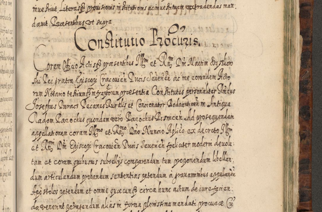 Zdjęcie nr 1192 dla obiektu archiwalnego: Acta actorum, causarum spiritualium, civilium, criminalium, obligationum, quietationum, inscpritionum, cessionum, decimarum, testamentorum R. D. Martini Szyszkowski, episcopi Cracoviensis, ducis Severiensis in annis 1624 - 1626. Tomus tertius.