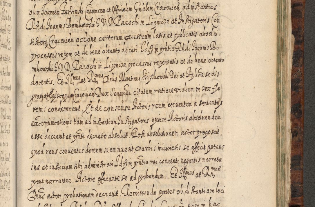 Zdjęcie nr 1188 dla obiektu archiwalnego: Acta actorum, causarum spiritualium, civilium, criminalium, obligationum, quietationum, inscpritionum, cessionum, decimarum, testamentorum R. D. Martini Szyszkowski, episcopi Cracoviensis, ducis Severiensis in annis 1624 - 1626. Tomus tertius.