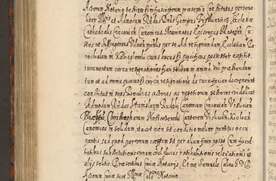 Zdjęcie nr 1187 dla obiektu archiwalnego: Acta actorum, causarum spiritualium, civilium, criminalium, obligationum, quietationum, inscpritionum, cessionum, decimarum, testamentorum R. D. Martini Szyszkowski, episcopi Cracoviensis, ducis Severiensis in annis 1624 - 1626. Tomus tertius.