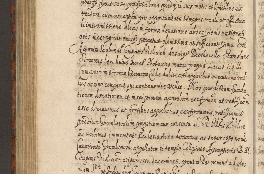 Zdjęcie nr 1183 dla obiektu archiwalnego: Acta actorum, causarum spiritualium, civilium, criminalium, obligationum, quietationum, inscpritionum, cessionum, decimarum, testamentorum R. D. Martini Szyszkowski, episcopi Cracoviensis, ducis Severiensis in annis 1624 - 1626. Tomus tertius.