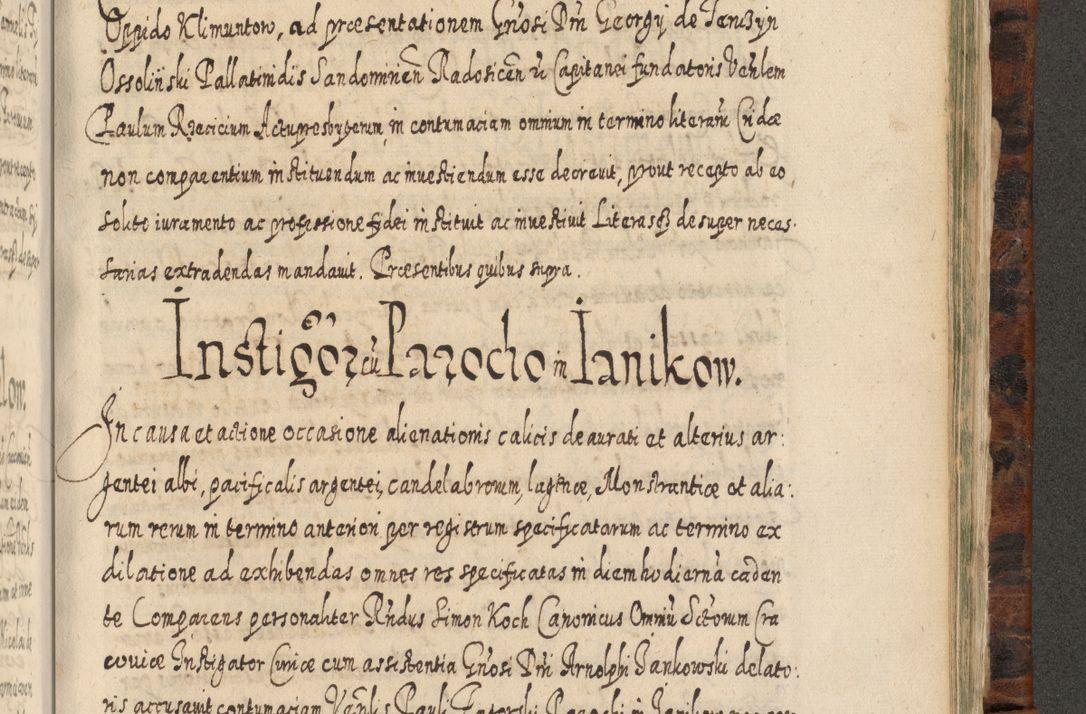 Zdjęcie nr 1172 dla obiektu archiwalnego: Acta actorum, causarum spiritualium, civilium, criminalium, obligationum, quietationum, inscpritionum, cessionum, decimarum, testamentorum R. D. Martini Szyszkowski, episcopi Cracoviensis, ducis Severiensis in annis 1624 - 1626. Tomus tertius.
