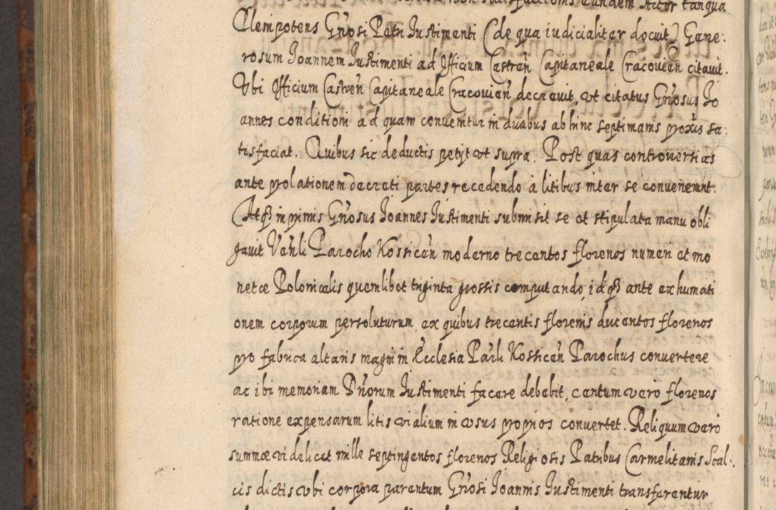 Zdjęcie nr 1175 dla obiektu archiwalnego: Acta actorum, causarum spiritualium, civilium, criminalium, obligationum, quietationum, inscpritionum, cessionum, decimarum, testamentorum R. D. Martini Szyszkowski, episcopi Cracoviensis, ducis Severiensis in annis 1624 - 1626. Tomus tertius.