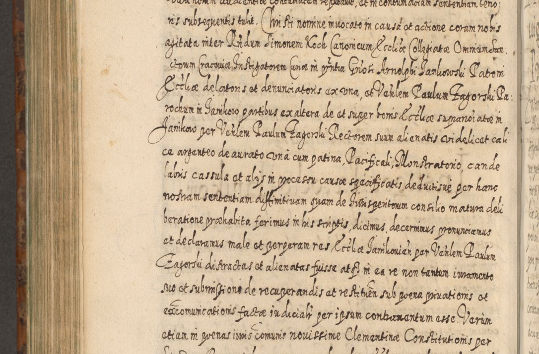 Zdjęcie nr 1173 dla obiektu archiwalnego: Acta actorum, causarum spiritualium, civilium, criminalium, obligationum, quietationum, inscpritionum, cessionum, decimarum, testamentorum R. D. Martini Szyszkowski, episcopi Cracoviensis, ducis Severiensis in annis 1624 - 1626. Tomus tertius.
