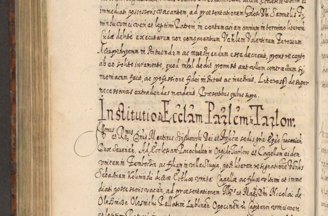 Zdjęcie nr 1171 dla obiektu archiwalnego: Acta actorum, causarum spiritualium, civilium, criminalium, obligationum, quietationum, inscpritionum, cessionum, decimarum, testamentorum R. D. Martini Szyszkowski, episcopi Cracoviensis, ducis Severiensis in annis 1624 - 1626. Tomus tertius.