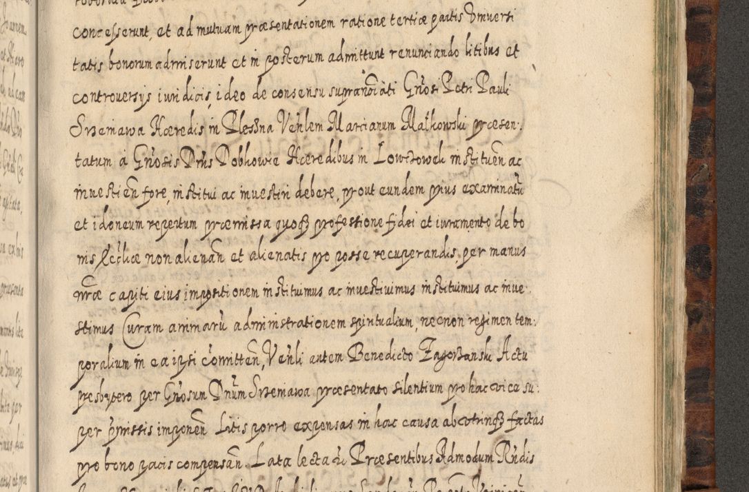 Zdjęcie nr 1164 dla obiektu archiwalnego: Acta actorum, causarum spiritualium, civilium, criminalium, obligationum, quietationum, inscpritionum, cessionum, decimarum, testamentorum R. D. Martini Szyszkowski, episcopi Cracoviensis, ducis Severiensis in annis 1624 - 1626. Tomus tertius.