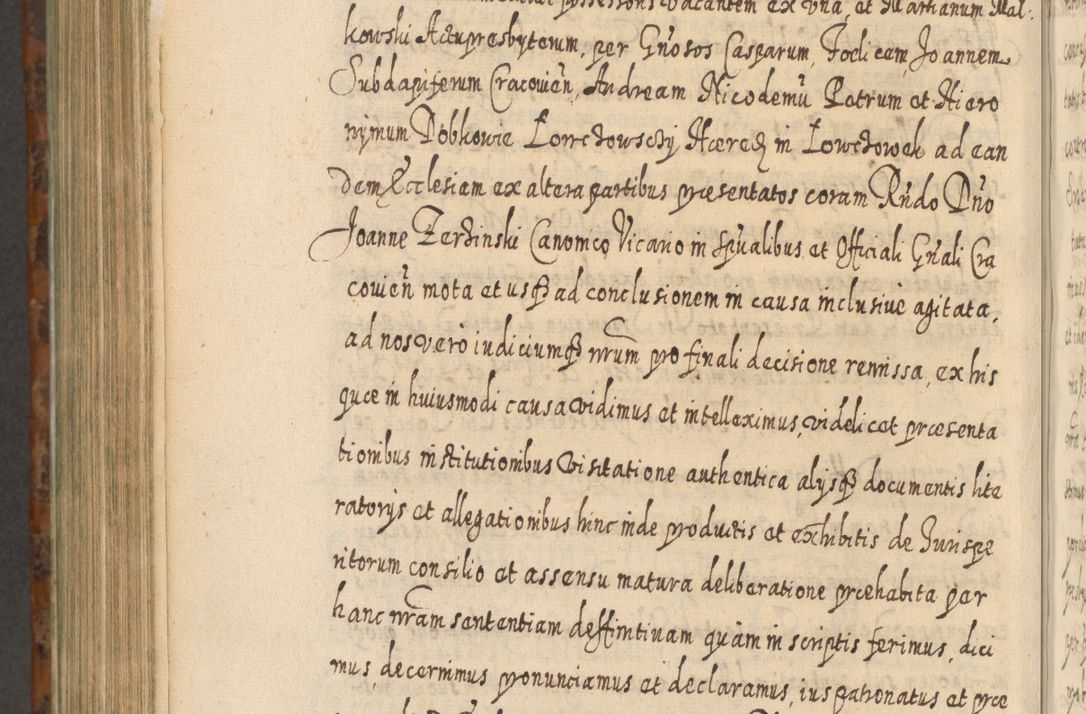 Zdjęcie nr 1163 dla obiektu archiwalnego: Acta actorum, causarum spiritualium, civilium, criminalium, obligationum, quietationum, inscpritionum, cessionum, decimarum, testamentorum R. D. Martini Szyszkowski, episcopi Cracoviensis, ducis Severiensis in annis 1624 - 1626. Tomus tertius.