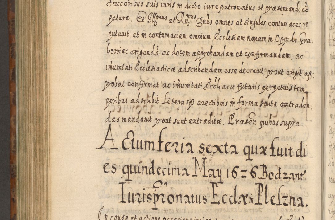 Zdjęcie nr 1161 dla obiektu archiwalnego: Acta actorum, causarum spiritualium, civilium, criminalium, obligationum, quietationum, inscpritionum, cessionum, decimarum, testamentorum R. D. Martini Szyszkowski, episcopi Cracoviensis, ducis Severiensis in annis 1624 - 1626. Tomus tertius.