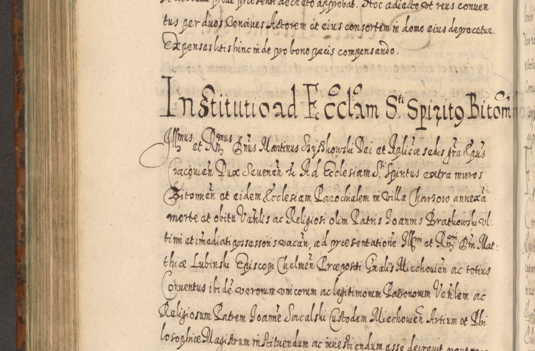 Zdjęcie nr 1159 dla obiektu archiwalnego: Acta actorum, causarum spiritualium, civilium, criminalium, obligationum, quietationum, inscpritionum, cessionum, decimarum, testamentorum R. D. Martini Szyszkowski, episcopi Cracoviensis, ducis Severiensis in annis 1624 - 1626. Tomus tertius.