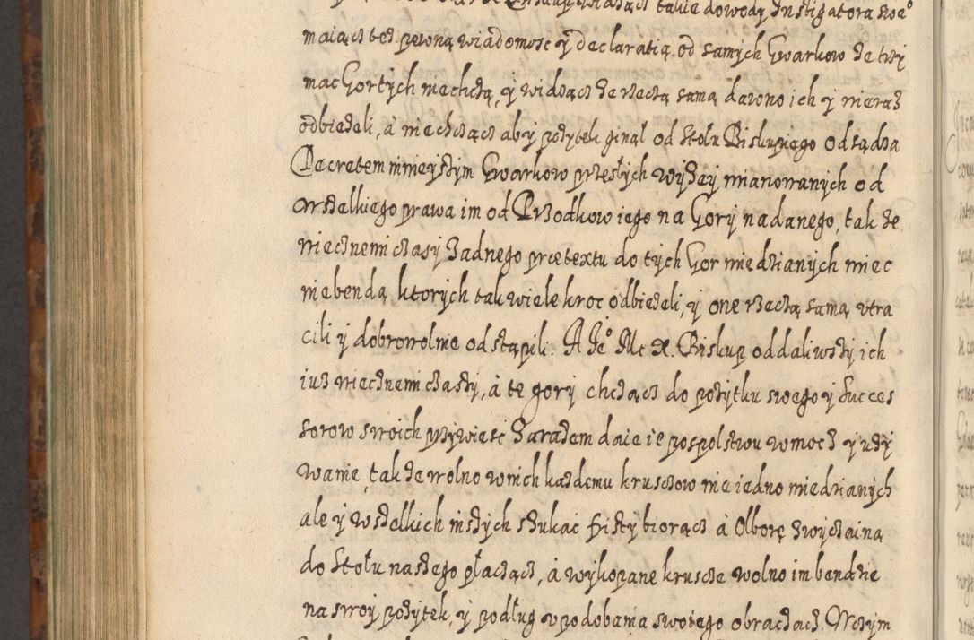 Zdjęcie nr 1157 dla obiektu archiwalnego: Acta actorum, causarum spiritualium, civilium, criminalium, obligationum, quietationum, inscpritionum, cessionum, decimarum, testamentorum R. D. Martini Szyszkowski, episcopi Cracoviensis, ducis Severiensis in annis 1624 - 1626. Tomus tertius.